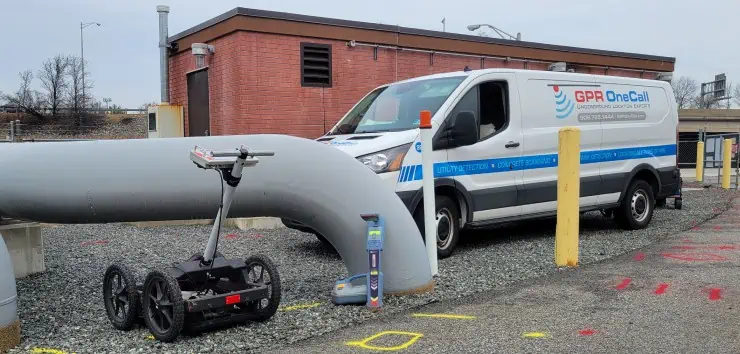 Expert Underground Utility Location with Mobile GPR Unit
