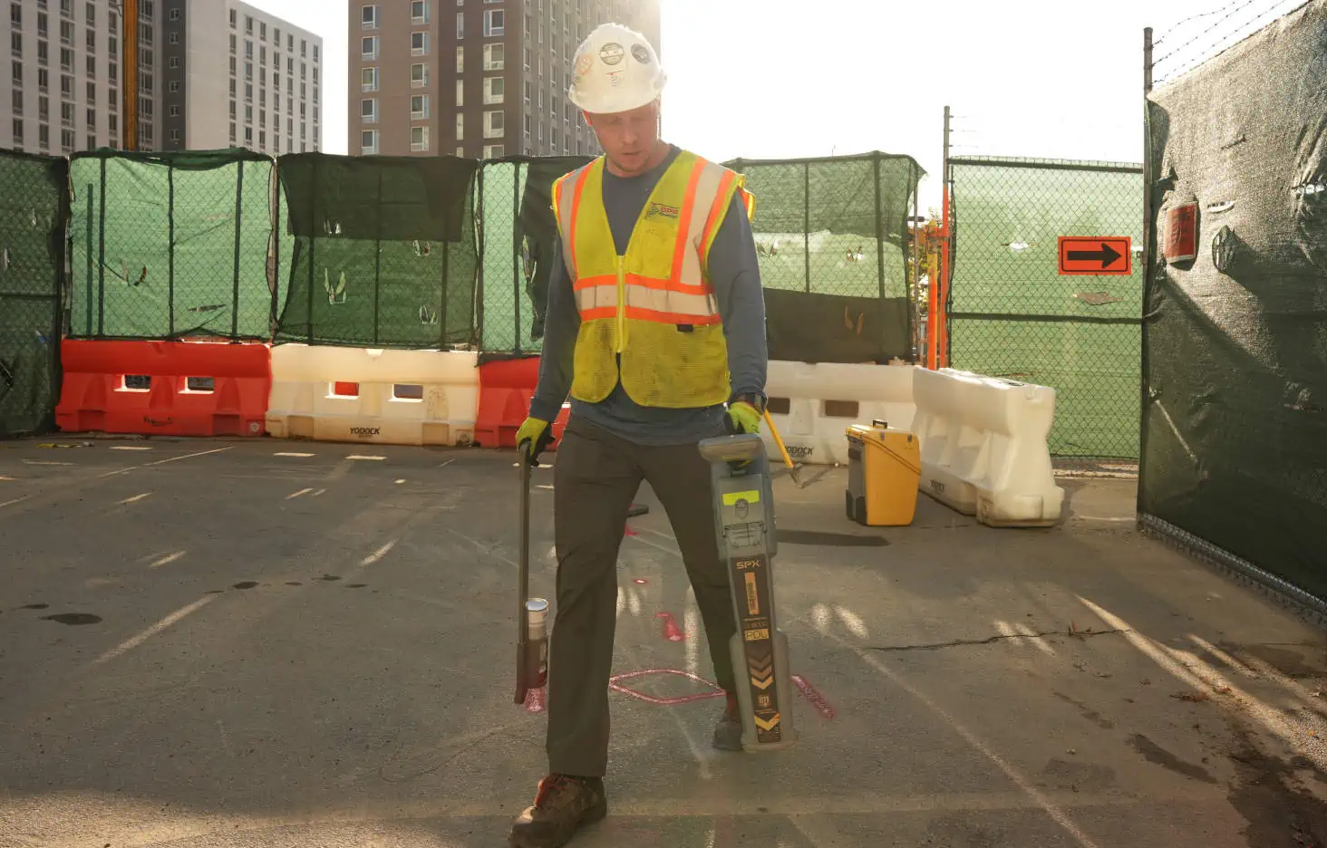 GPR Expert Mapping Utilities in City Construction Zone