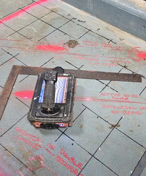 GPR Utility Detection on City Pavement